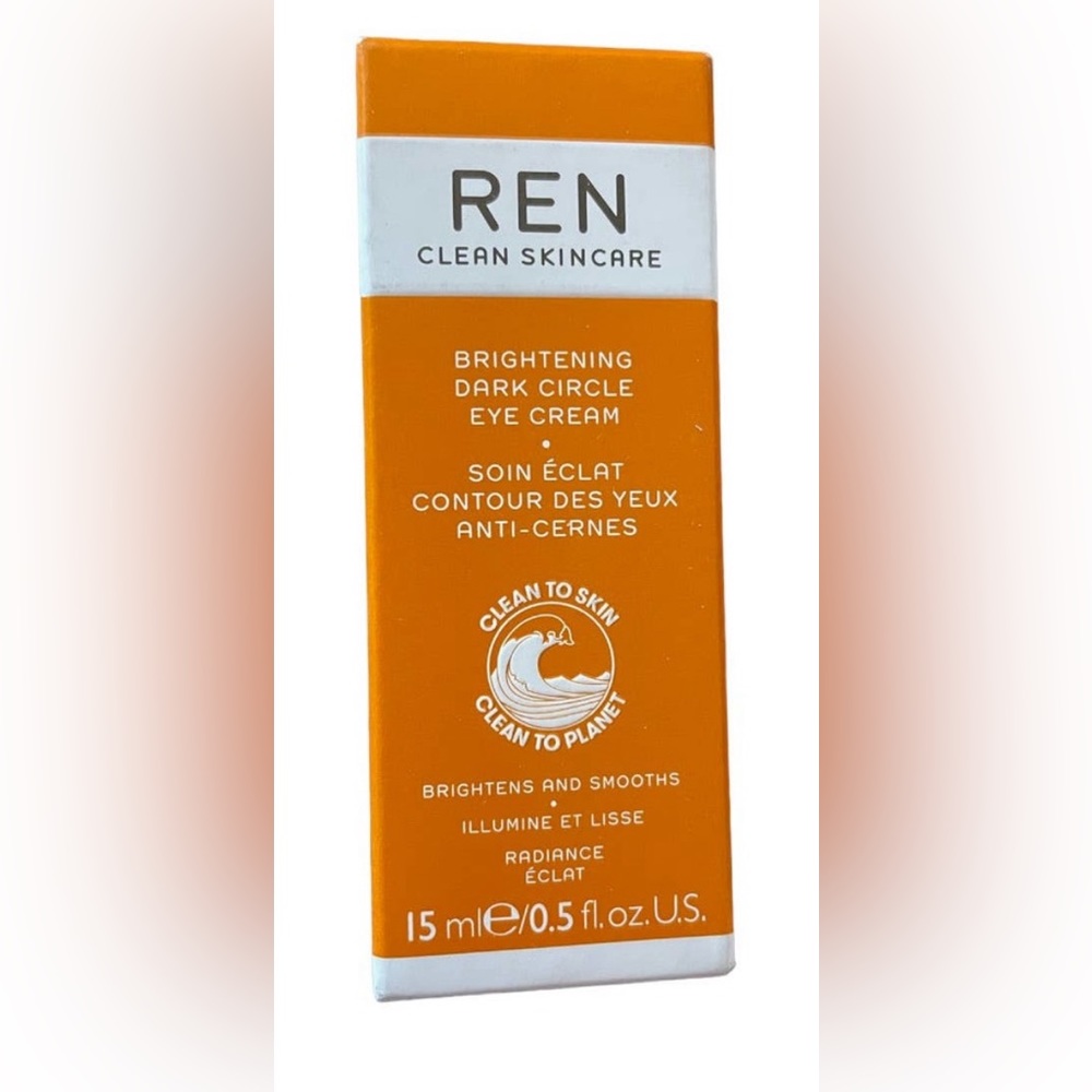 Ren Clean Skincare Radiance Brightening Dark Circle Eye Cream Full Size NWT